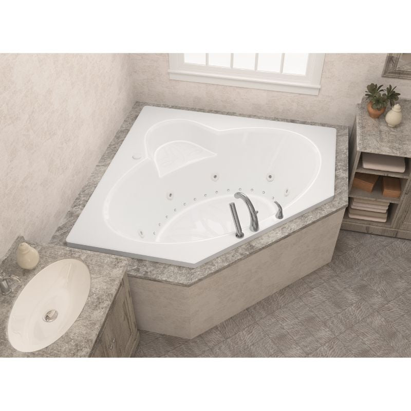 Atlantis Whirlpools Sublime 60 x 60 Corner Jetted Bathtub 6060S