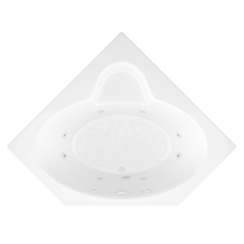 Atlantis Whirlpools Sublime 60 x 60 Corner Jetted Bathtub 6060S