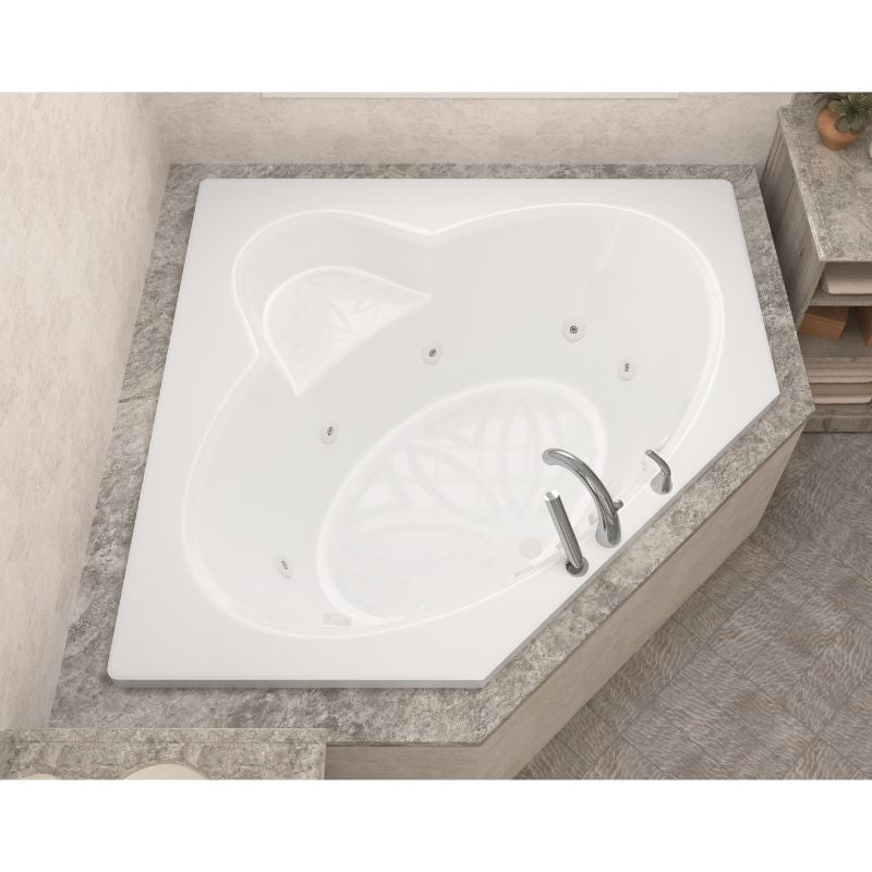 Atlantis Whirlpools Sublime 60 x 60 Corner Jetted Bathtub 6060S