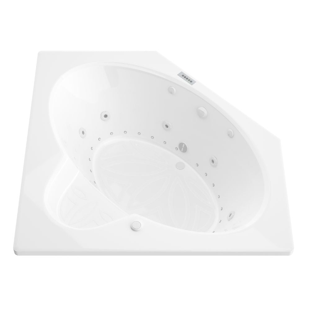 Atlantis Whirlpools Sublime 60 x 60 Corner Jetted Bathtub