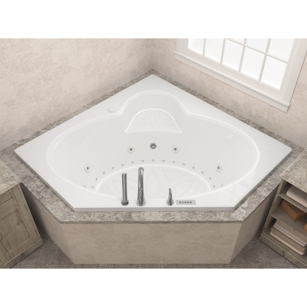 Atlantis Whirlpools Sublime 60 x 60 Corner Jetted Bathtub 6060S