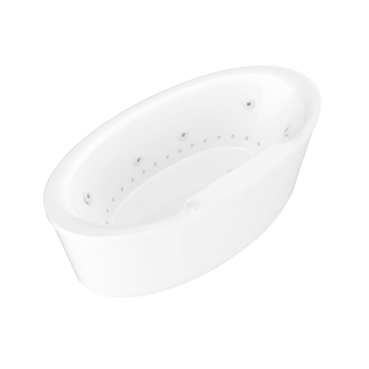 Atlantis Whirlpools Suisse 34 x 68 Oval Freestanding Bathtub 3468S