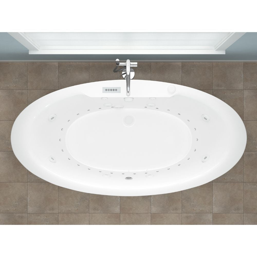 Atlantis Whirlpools Suisse 34 x 68 Oval Freestanding Bathtub 3468S