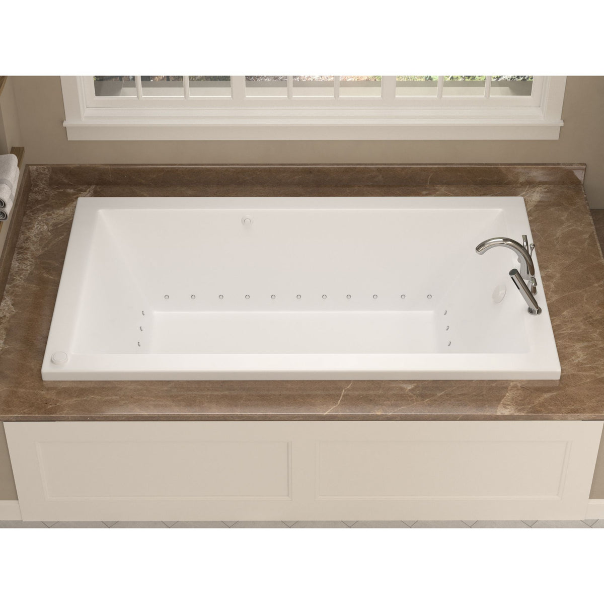 Atlantis Whirlpools Venetian 30 x 60 Rectangular Bathtub 3060VN