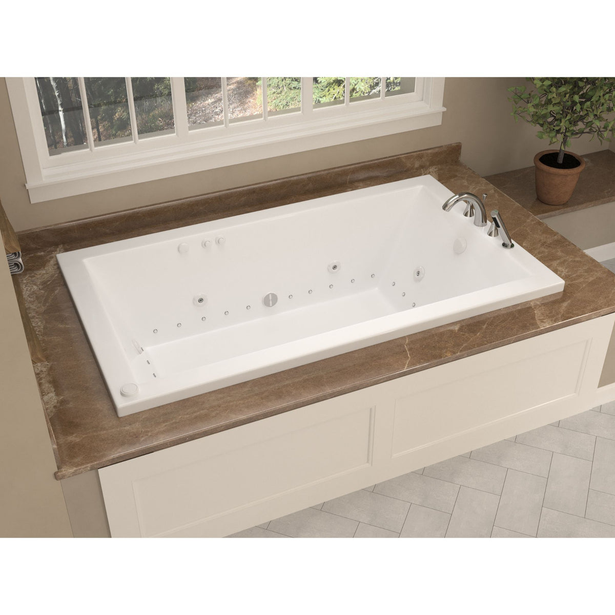 Atlantis Whirlpools Venetian 30 x 60 Rectangular Bathtub 3060VN