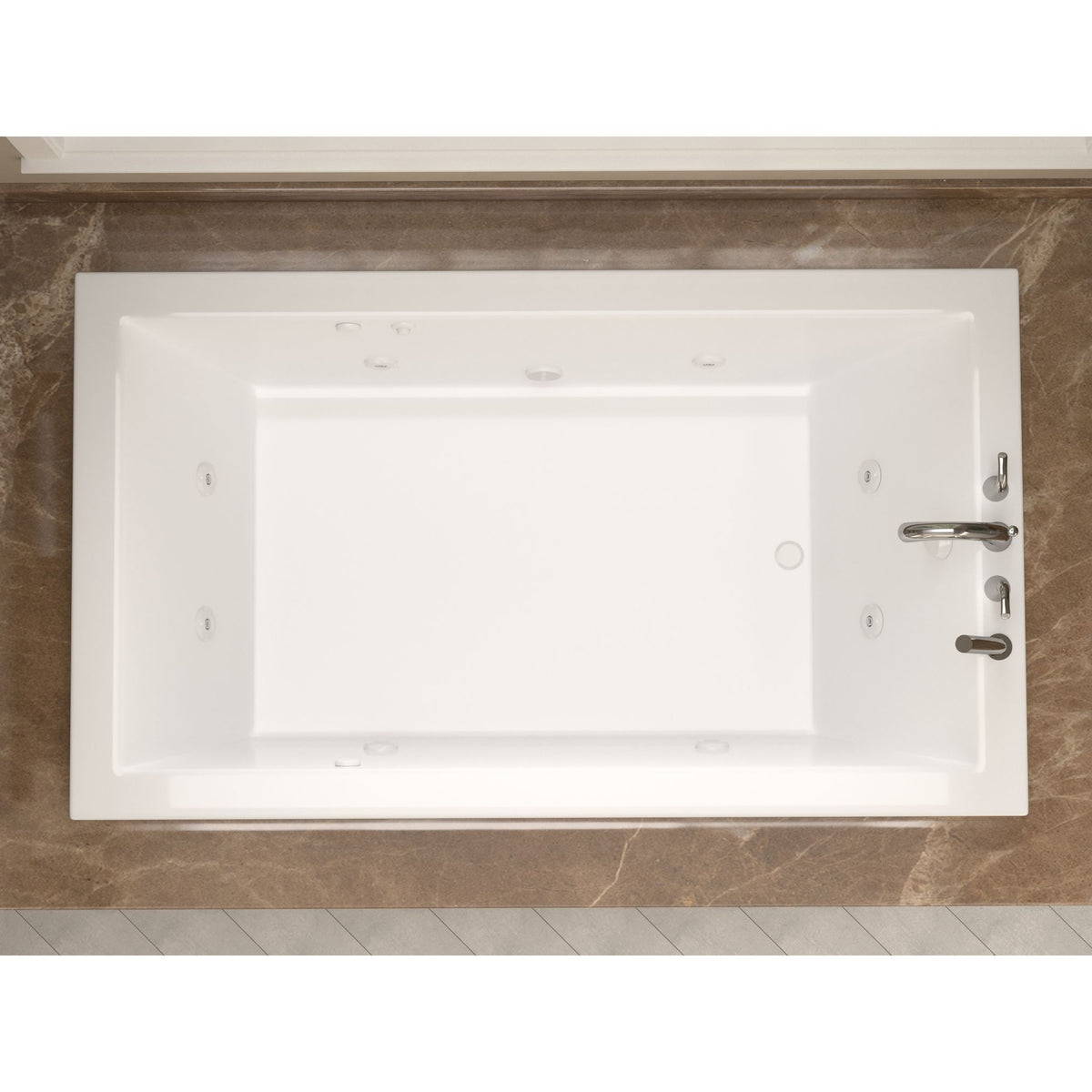 Atlantis Whirlpools Venetian 36 x 60 Rectangular Bathtub 3660VN
