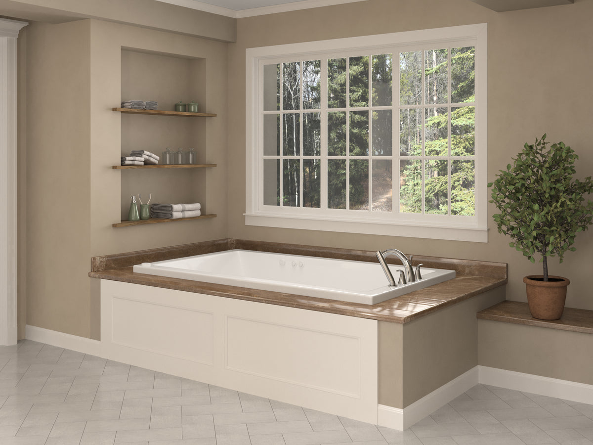 Atlantis Whirlpools Venetian 42 x 72 Rectangular Bathtub 4272VN