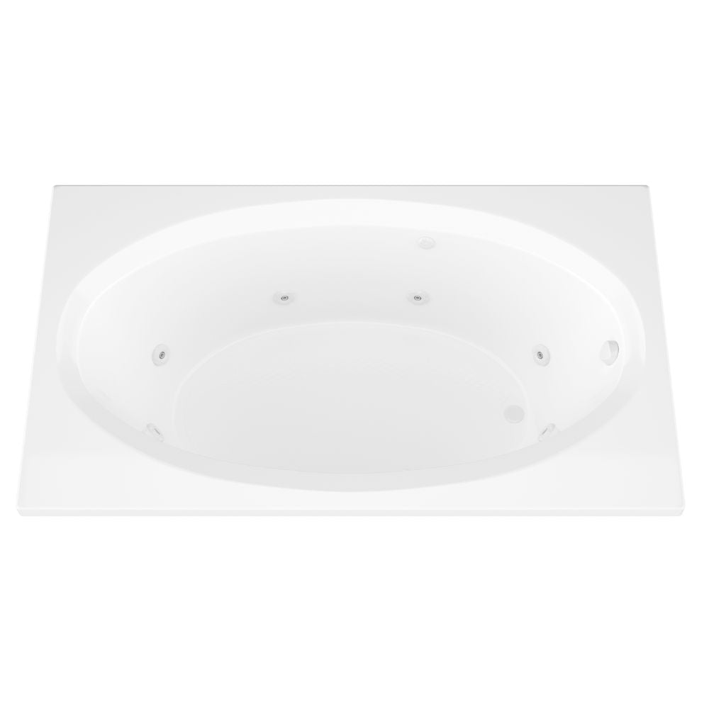 Atlantis Whirlpools Vogue 42 x 60 Rectangular Whirlpool Jetted Bathtub 4260VWL