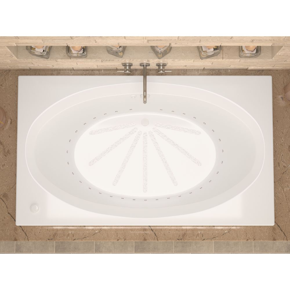 Atlantis Whirlpools Vogue 42 x 72 Rectangular Bathtub 4272VC