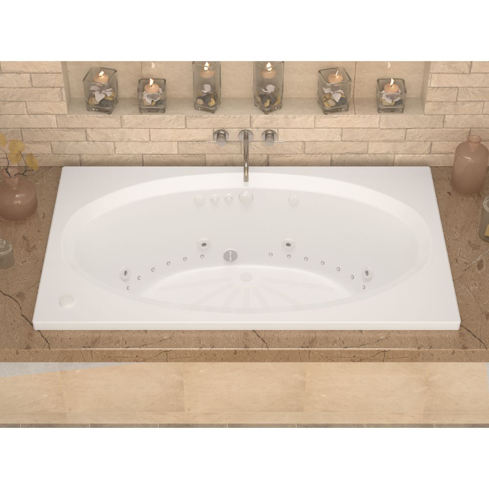 Atlantis Whirlpools Vogue 42 x 72 Rectangular Bathtub 4272VC