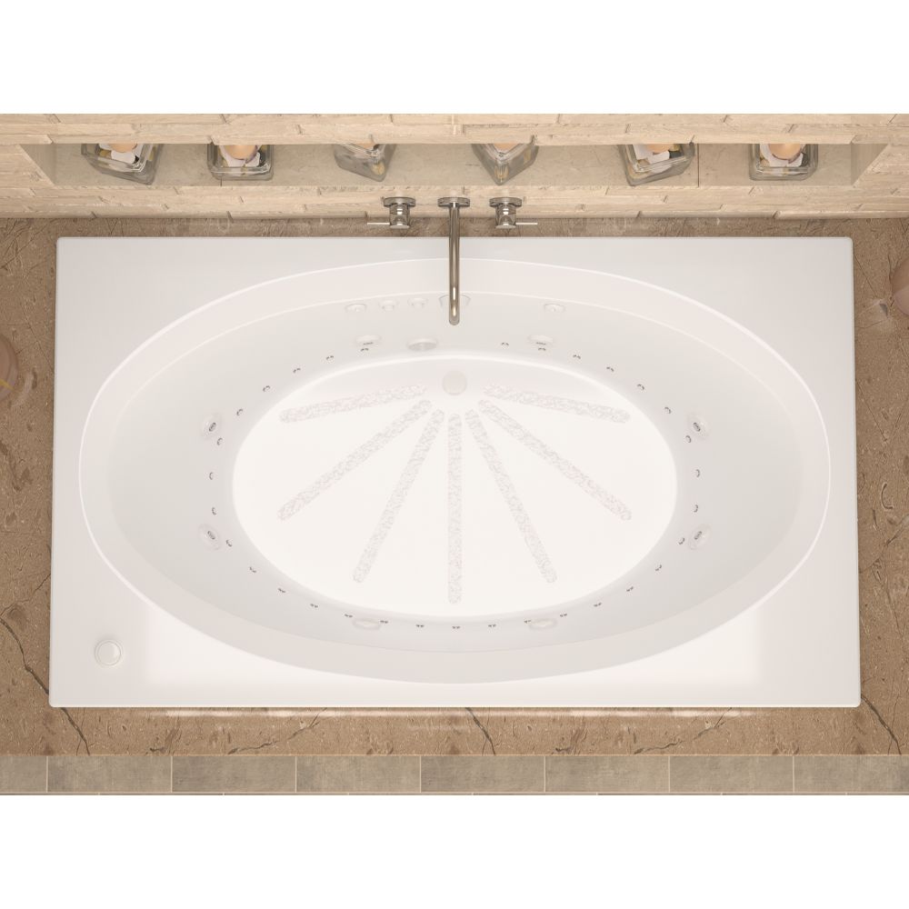 Atlantis Whirlpools Vogue 42 x 72 Rectangular Bathtub 4272VC
