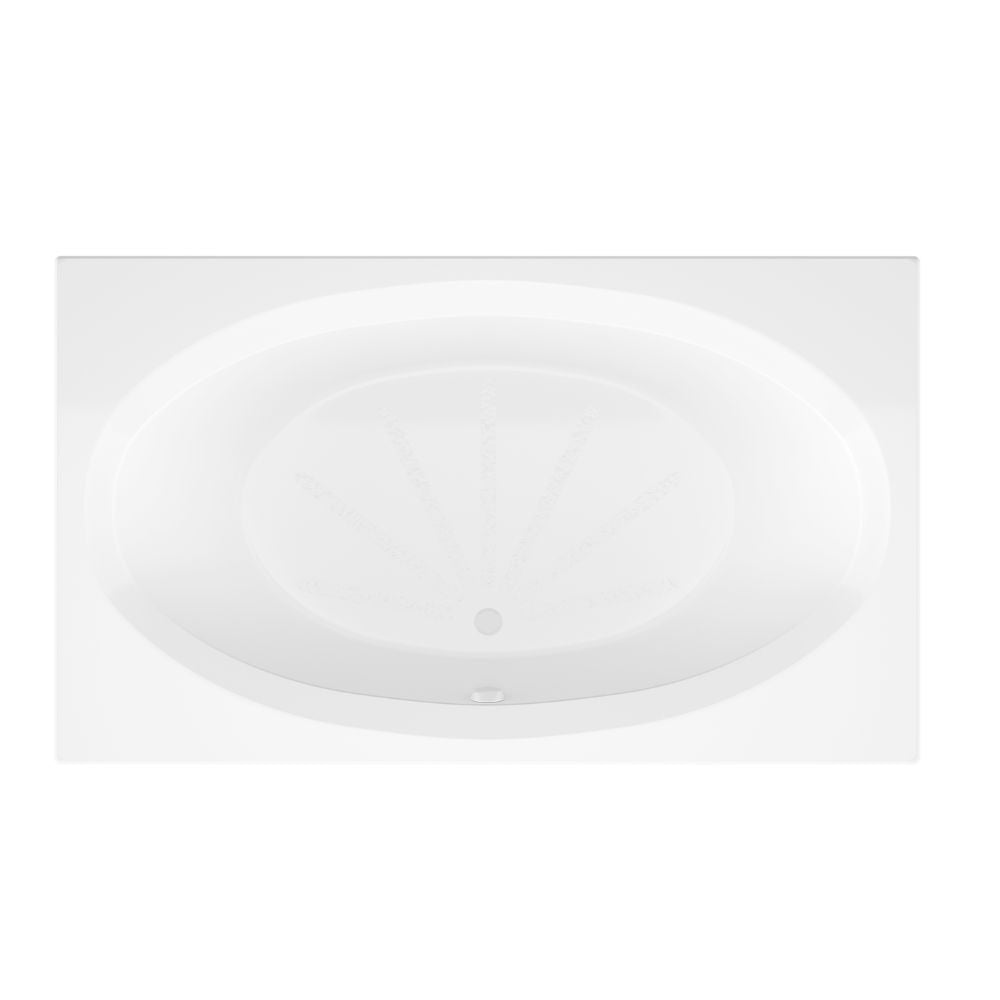 Atlantis Whirlpools Vogue 42 x 72 Rectangular Soaking Bathtub 4272VCS