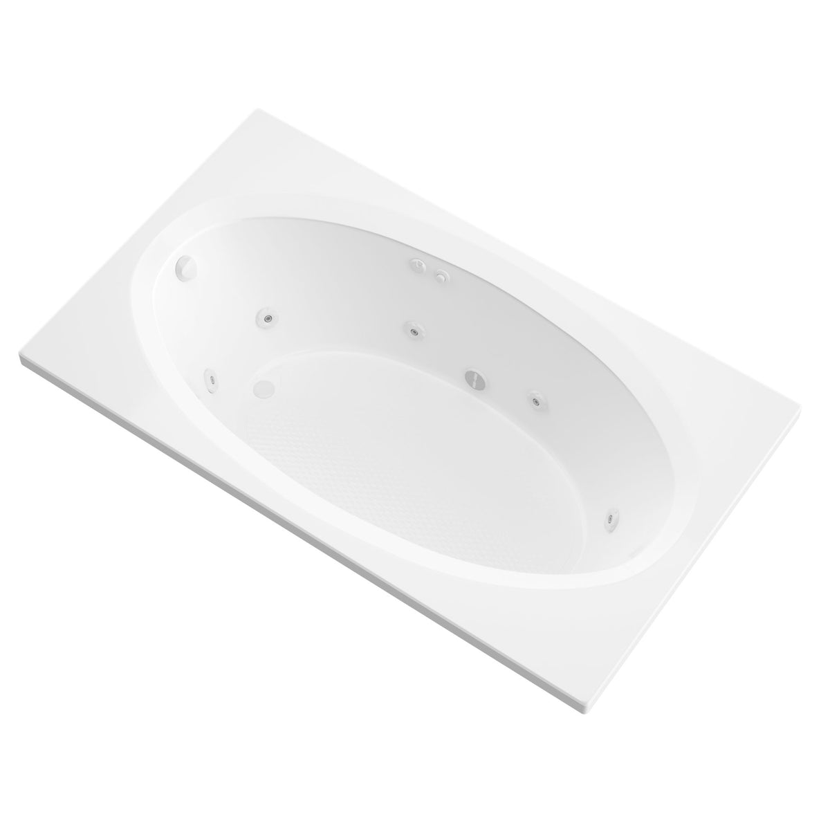 Atlantis Whirlpools Vogue 42 x 72 Rectangular Whirlpool Jetted Bathtub 4272VW
