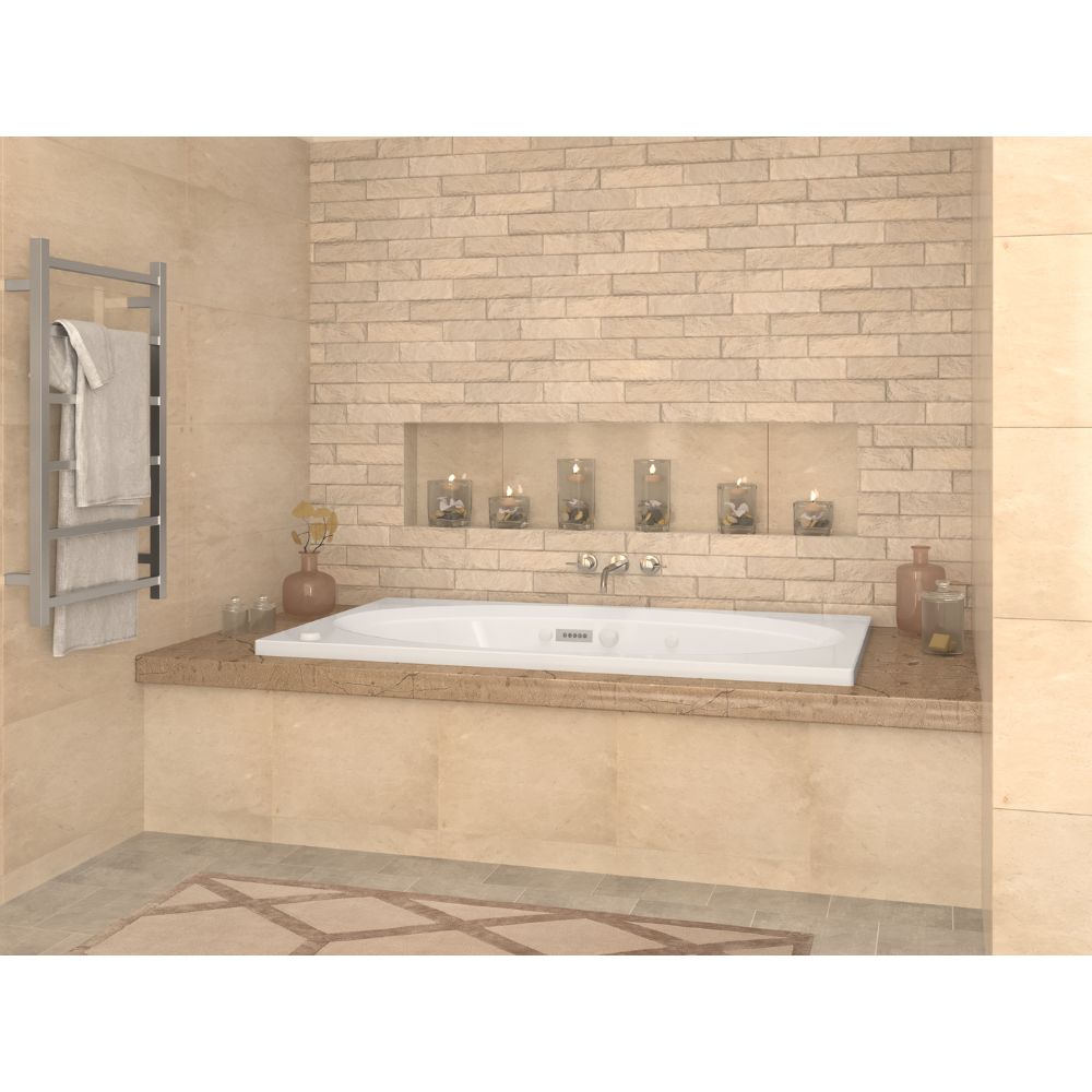 Atlantis Whirlpools Vogue 42 x 72 Rectangular Bathtub 4272VC