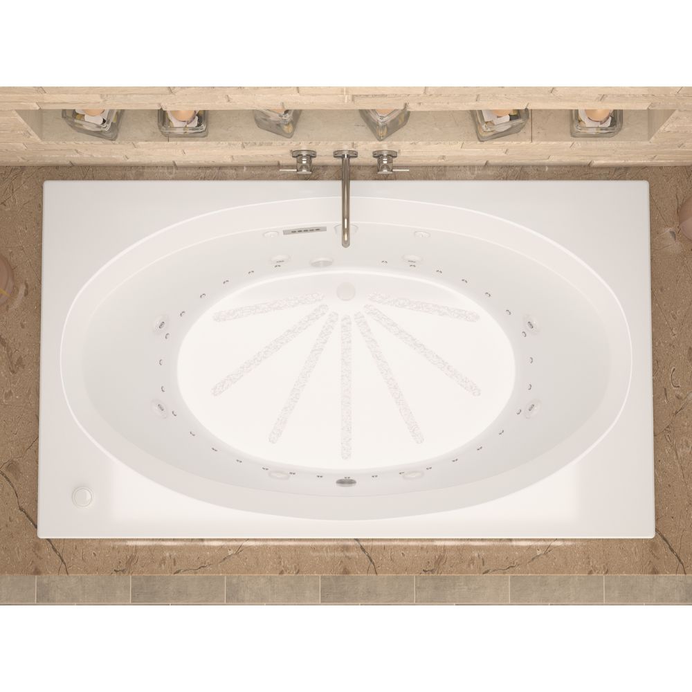 Atlantis Whirlpools Vogue 42 x 72 Rectangular Bathtub 4272VC
