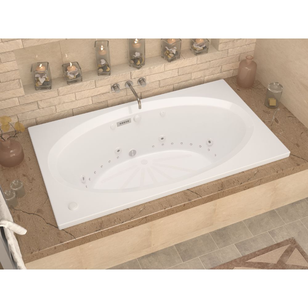 Atlantis Whirlpools Vogue 42 x 72 Rectangular Bathtub 4272VC