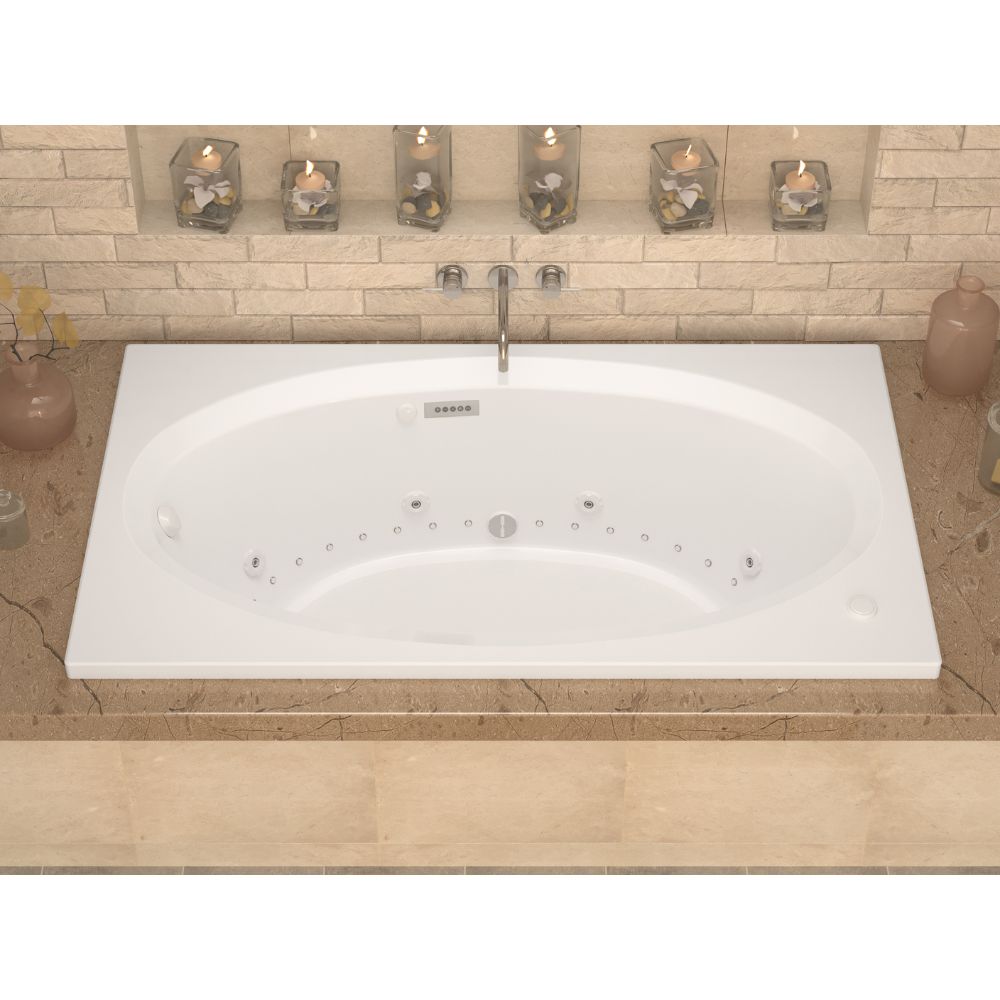 Atlantis Whirlpools Vogue 43 x 84 Rectangular Bathtub 4384V