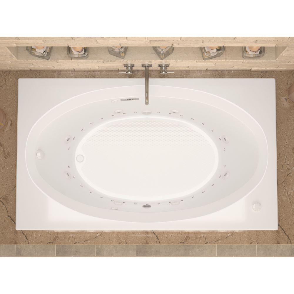 Atlantis Whirlpools Vogue 43 x 84 Rectangular Bathtub 4384V