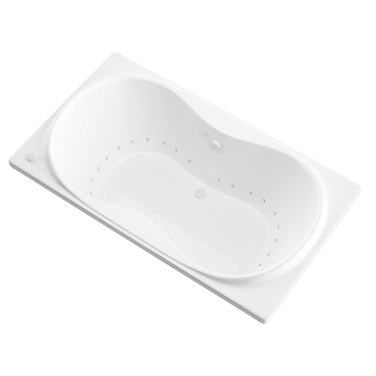 Atlantis Whirlpools Whisper 36 x 72 Rectangular Bathtub 3672W