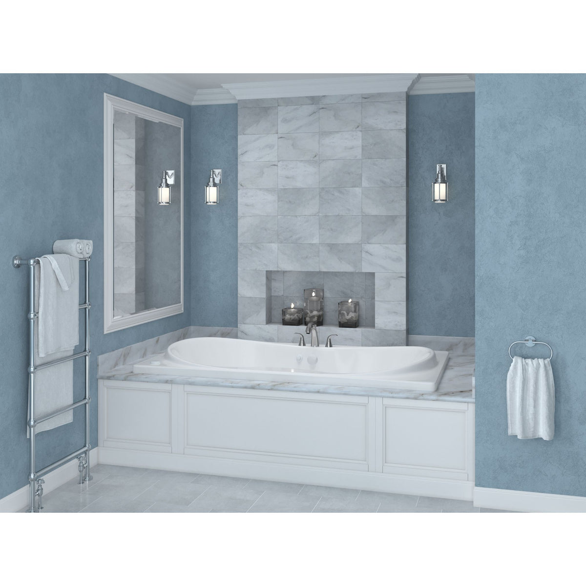 Atlantis Whirlpools Whisper 36 x 72 Rectangular Bathtub 3672W