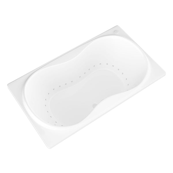 Atlantis Whirlpools Whisper 36 x 72 Rectangular Bathtub 3672W