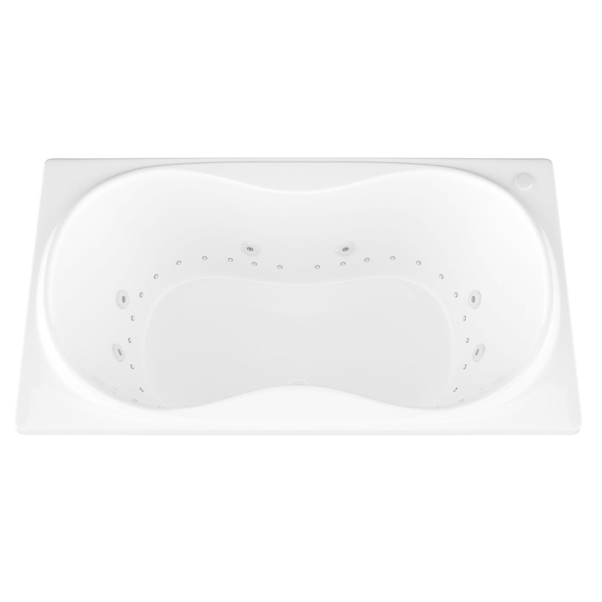 Atlantis Whirlpools Whisper 36 x 72 Rectangular Bathtub 3672W