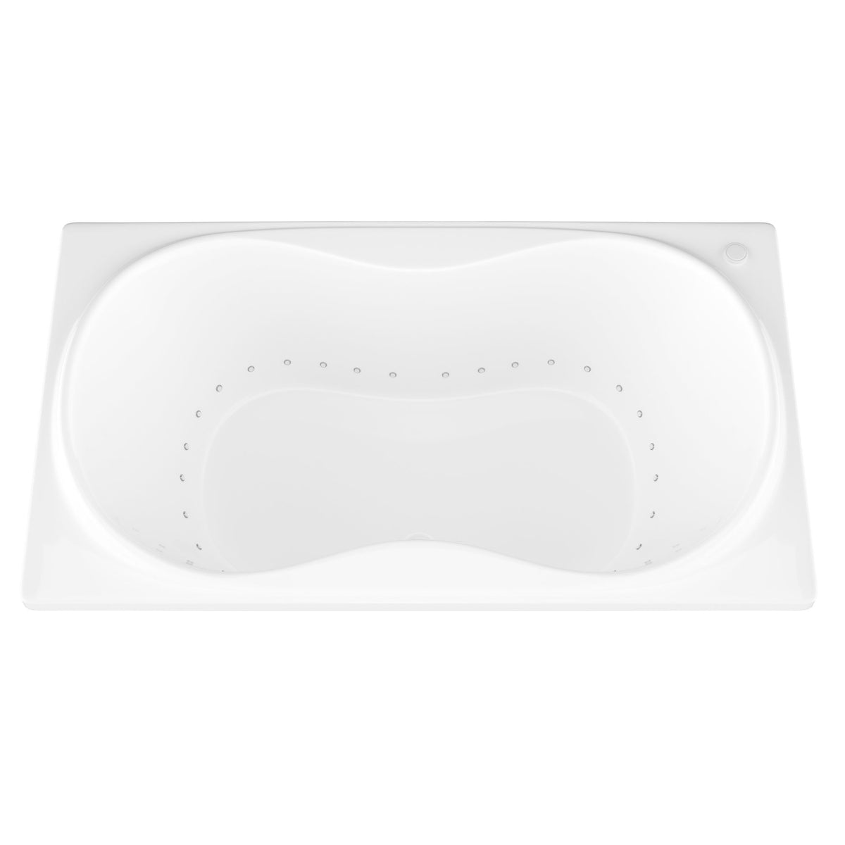 Atlantis Whirlpools Whisper 42 x 72 Rectangular Bathtub 4272W
