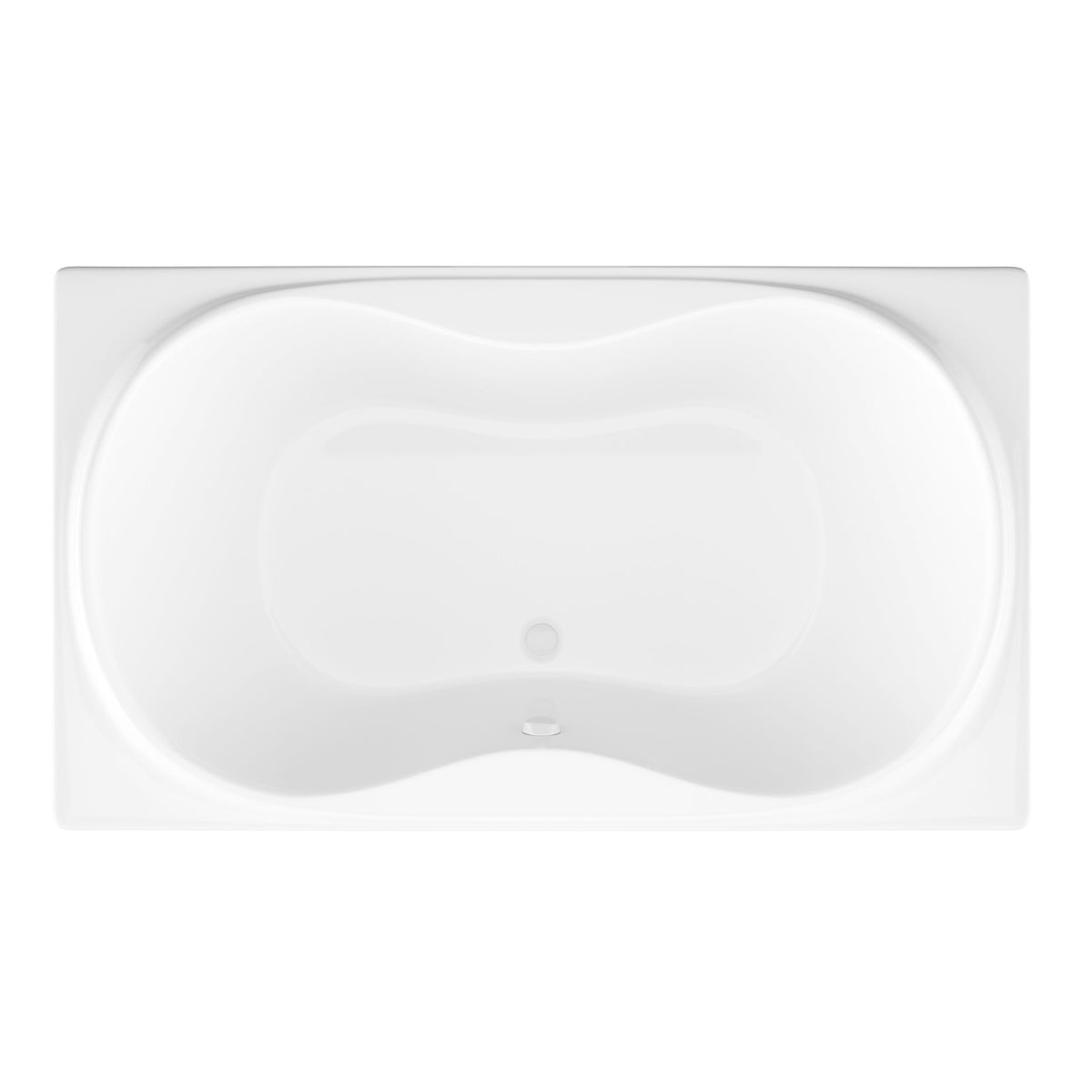 Atlantis Whirlpools Whisper 42 x 72 Rectangular Soaking Bathtub 4272WS