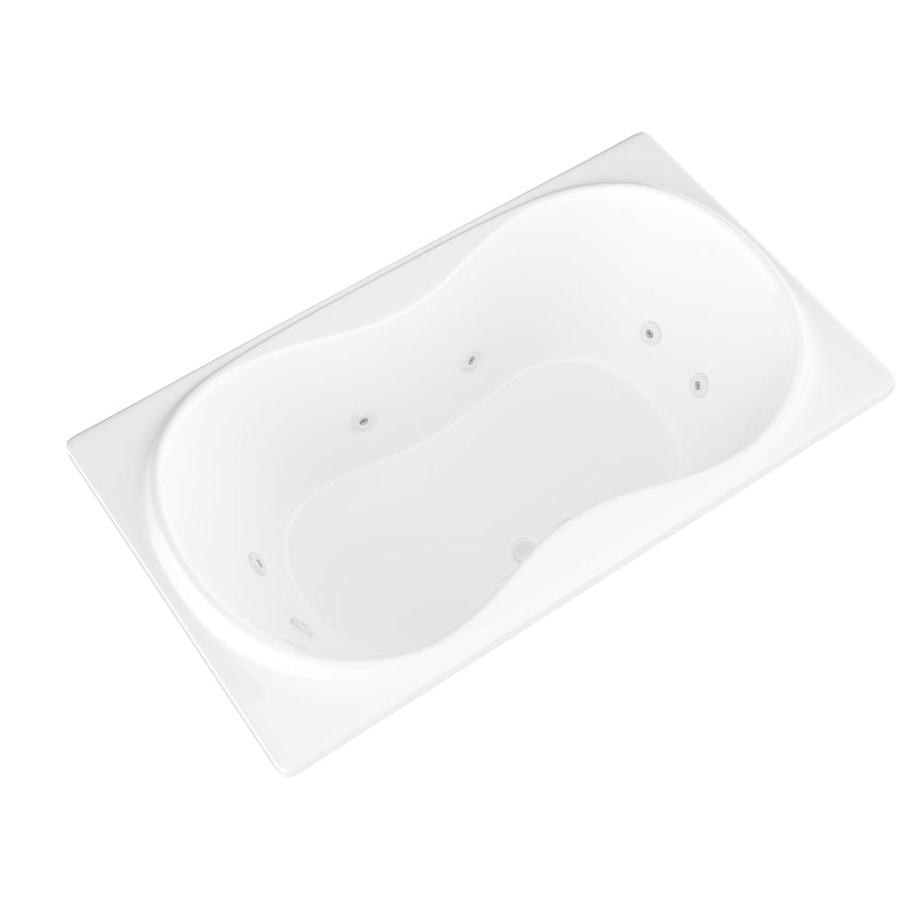 Atlantis Whirlpools Whisper 42 x 72 Rectangular Bathtub 4272W