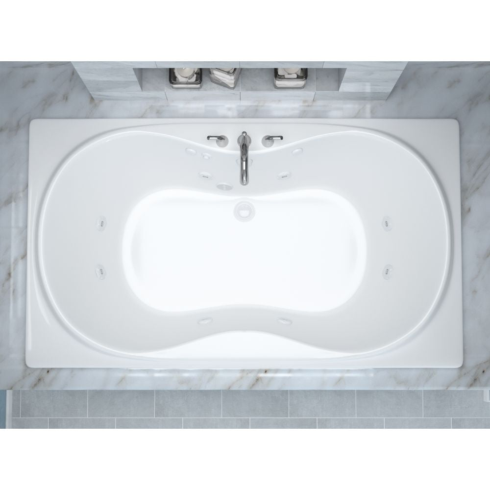 Atlantis Whirlpools Whisper 42 x 72 Rectangular Bathtub 4272W