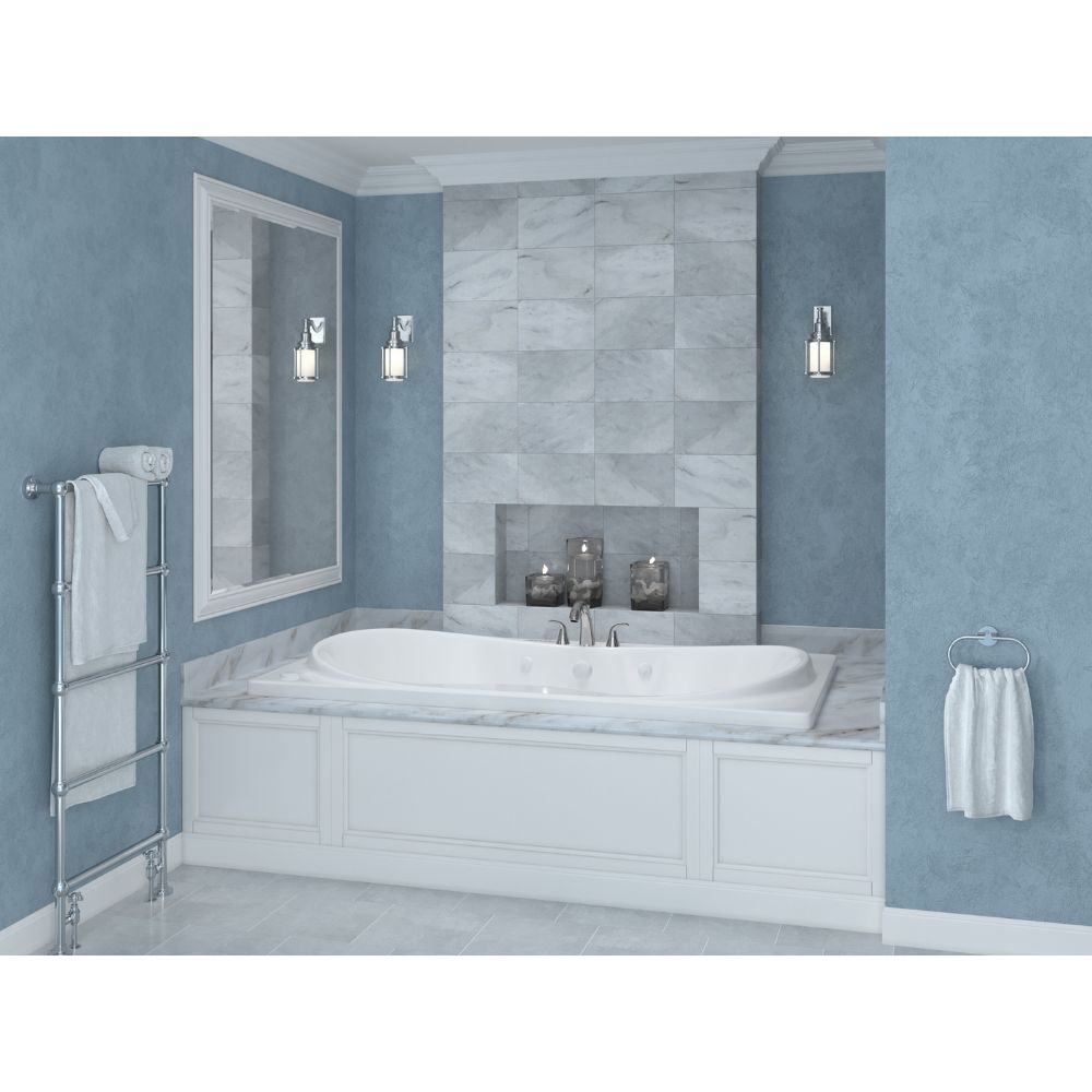Atlantis Whirlpools Whisper 42 x 72 Rectangular Bathtub 4272W
