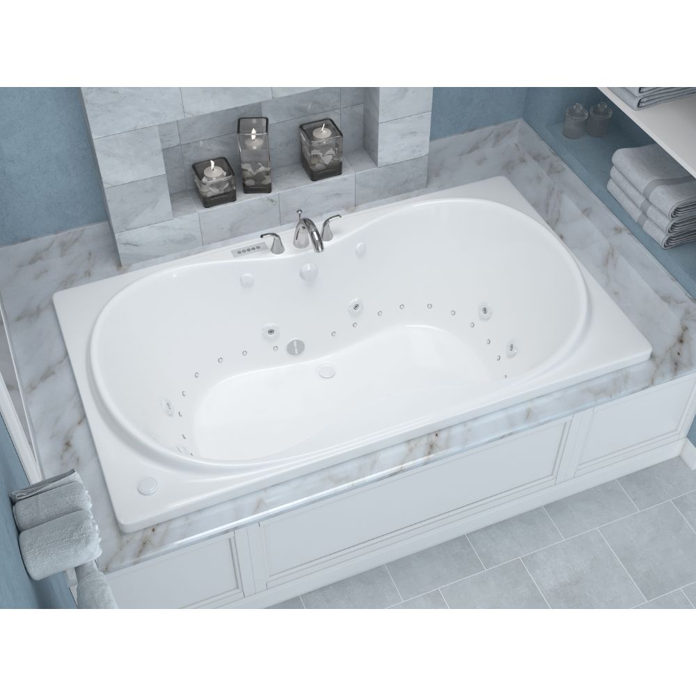 Atlantis Whirlpools Whisper 42 x 72 Rectangular Bathtub 4272W