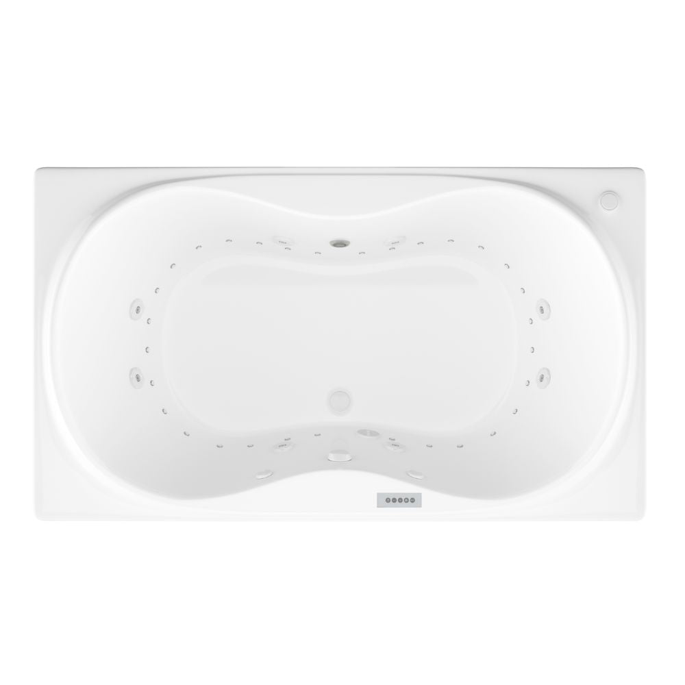 Atlantis Whirlpools Whisper 42 x 72 Rectangular Bathtub 4272W