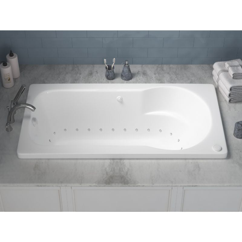 Atlantis Whirlpools Zepher 32 x 60 Rectangular Bathtub 3260Z