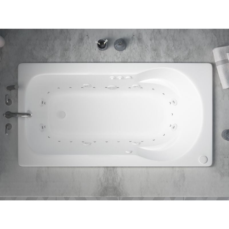 Atlantis Whirlpools Zepher 32 x 60 Rectangular Bathtub 3260Z