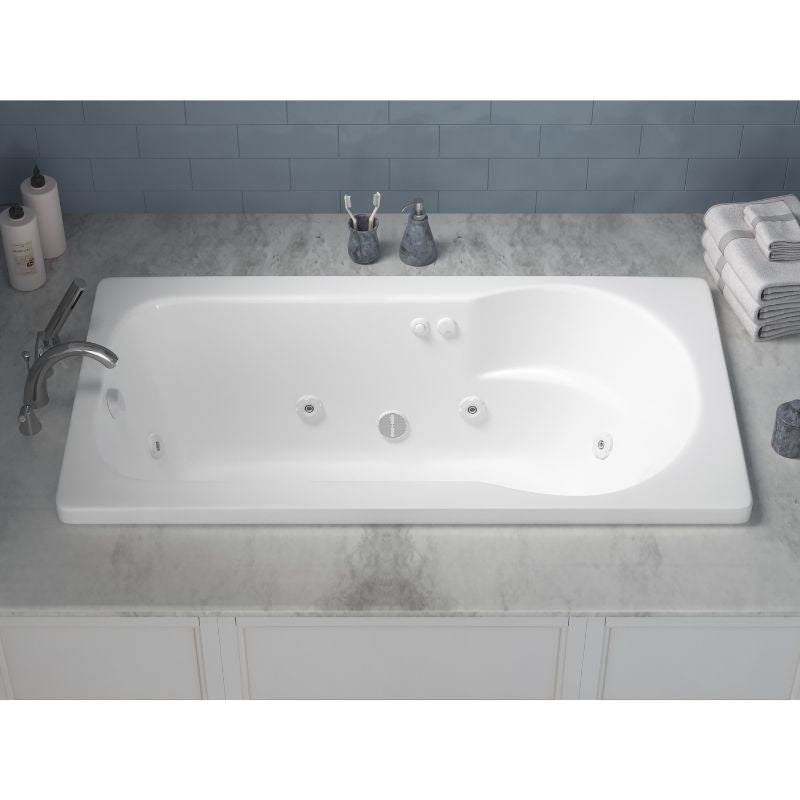 Atlantis Whirlpools Zepher 32 x 60 Rectangular Bathtub 3260Z