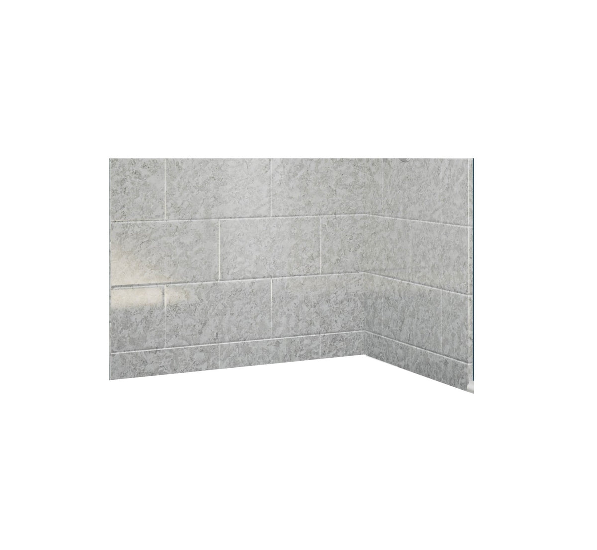 Avora Bath 11x20 SilverStone Acrylic Alcove Shower System 60"W x 32"D 6032RTAV60361120TRSWS