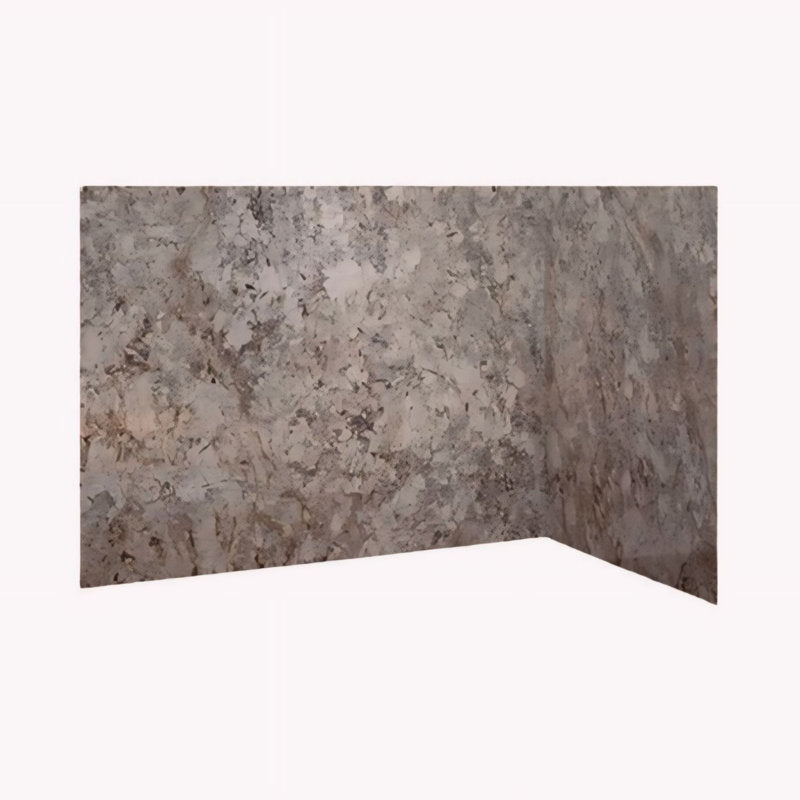 Avora Bath  60"W x 32"D x 96"H Tuscan Marble Acrylic Alcove Shower System 6032RTAV6036TMWS