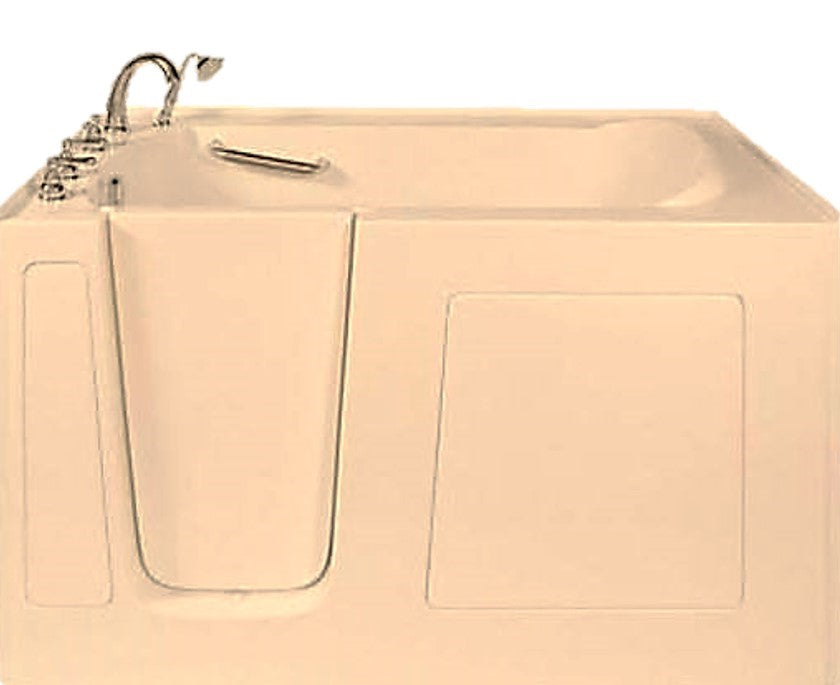 Avora Bath 30" x 60" Beige Walk-In Tub