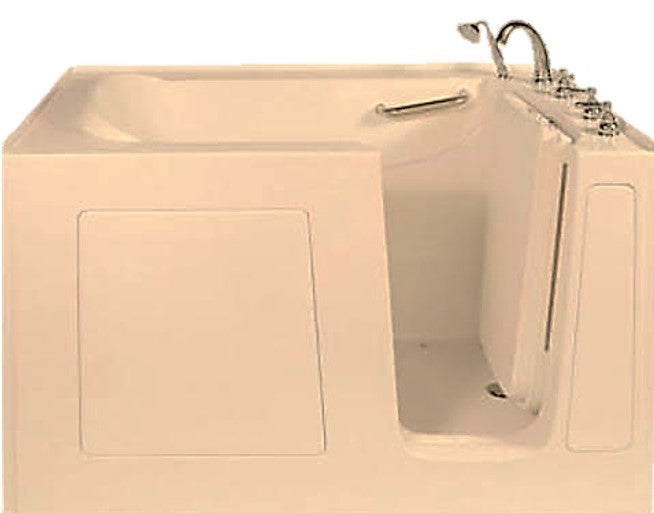 Avora Bath 30" x 60" Beige Walk-In Tub