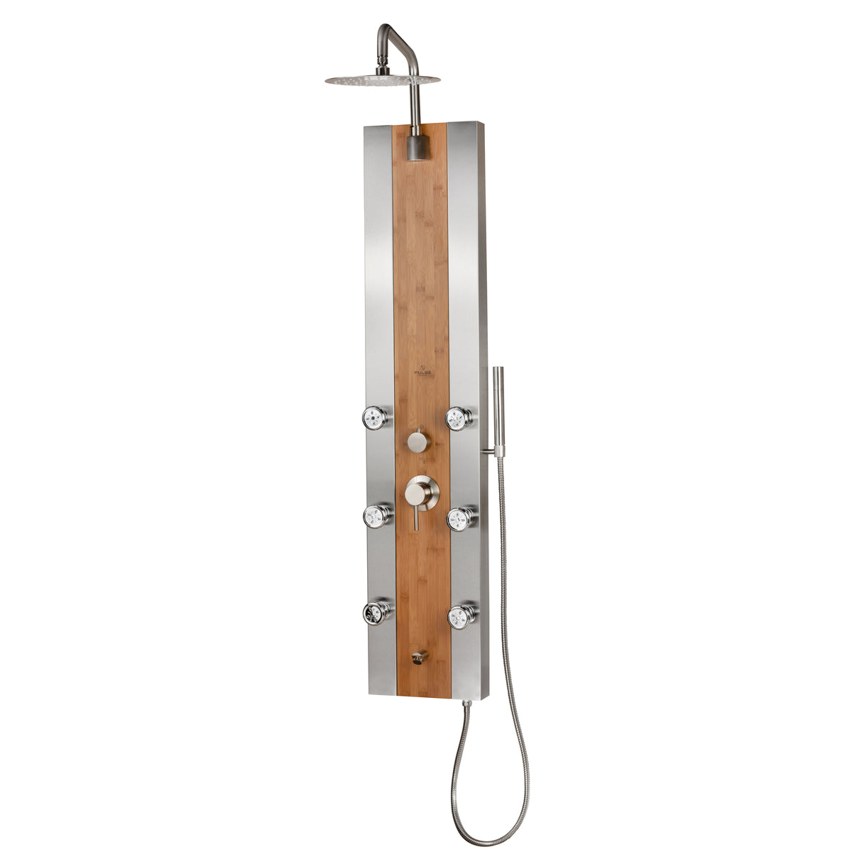 PULSE ShowerSpas Bamboo Shower Panel - Bali ShowerSpa 1050