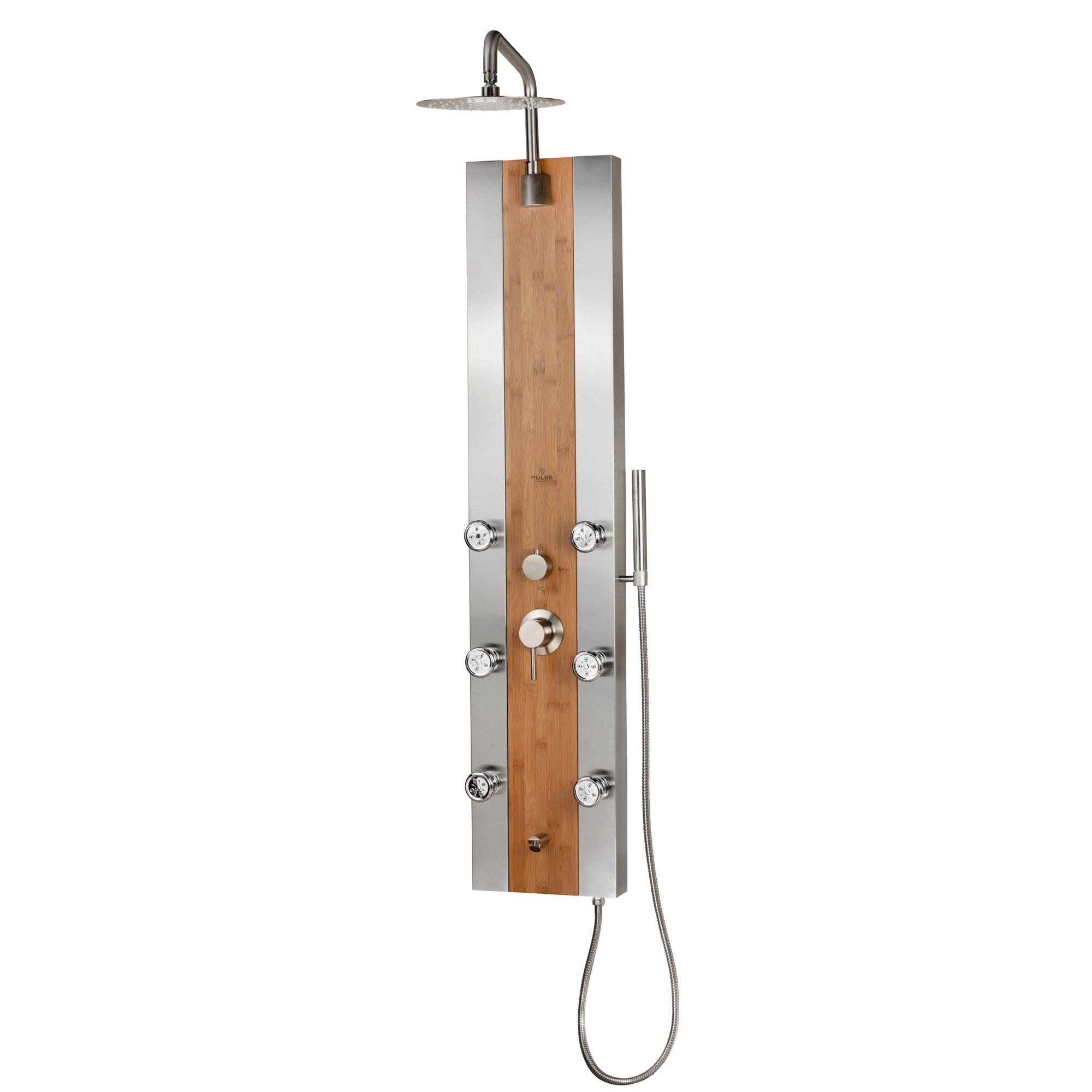 PULSE ShowerSpas Bamboo Shower Panel - Bali ShowerSpa 1050