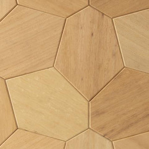 EmotionWood Hexagon Abachi Wood Wall Panel EW31006