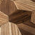 EmotionWood Hexagon Brushed Abachi-Yakisugi Wood Wall Panel EW31003