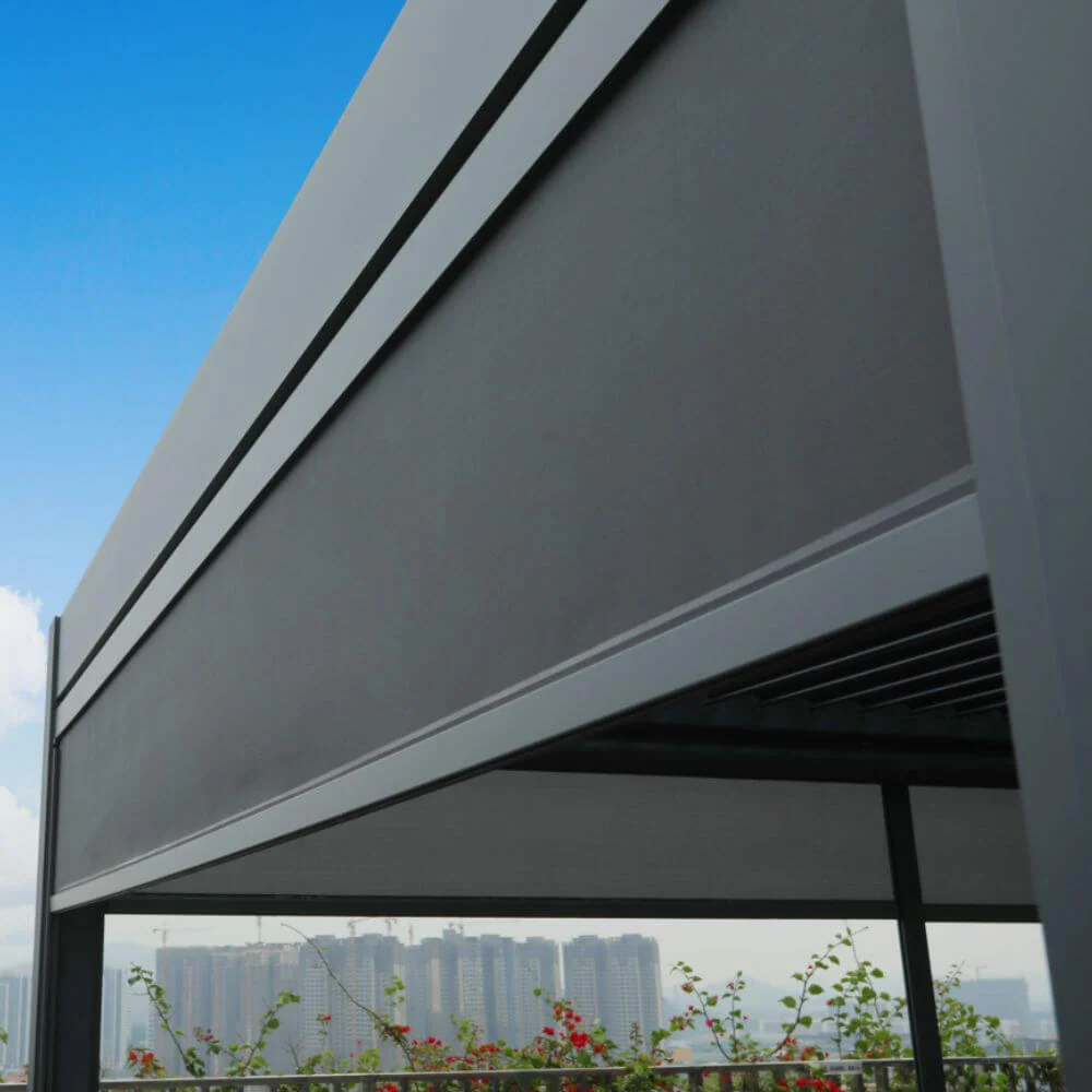 Bon Pergola Wind Resistant Screen - Weatherproof Pergola | Vital ...