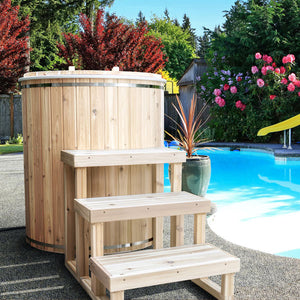 Dundalk Canadian Timber The Baltic Cold Plunge Tub CT33BP