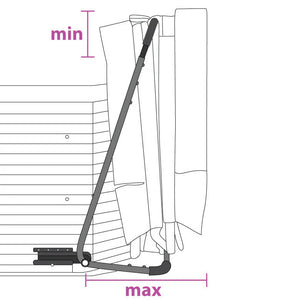 Canadian Spa Bottom Mount Cover Lifter KA-10026