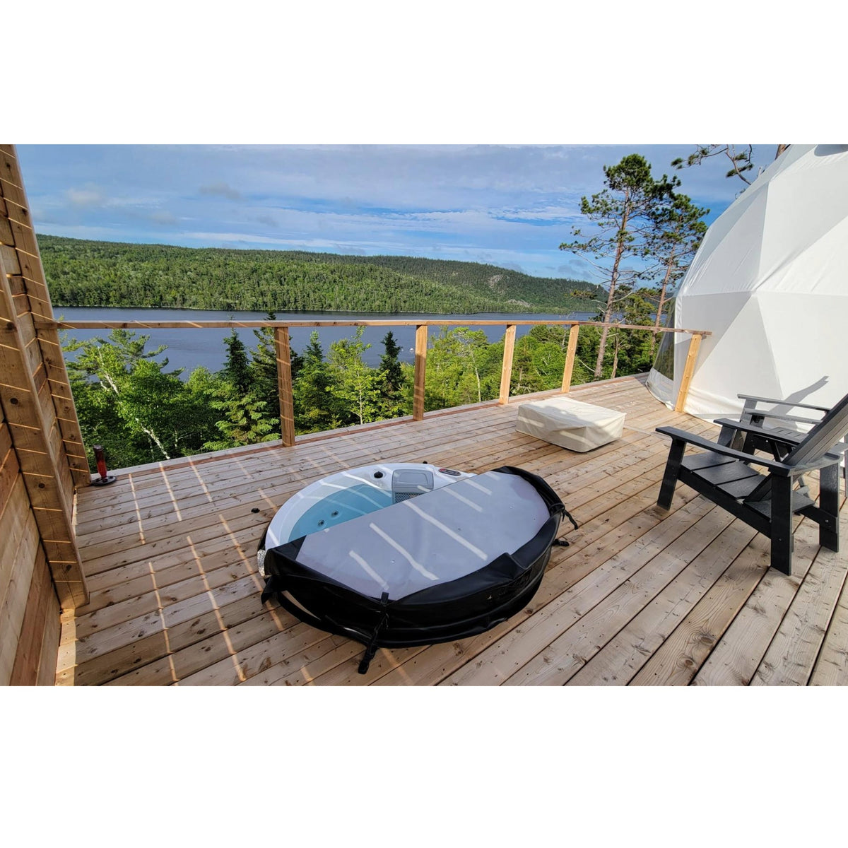 Canadian Spa Okanagan 4-Person 10-Jet Portable Hot Tub KH-10083