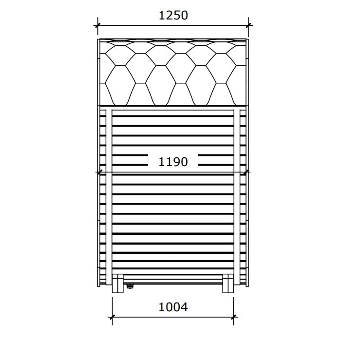 Celsium Ula Mini Outdoor Sauna