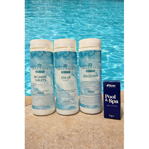 Luxury Spas Chemical Starter Kit 3 Month Supply